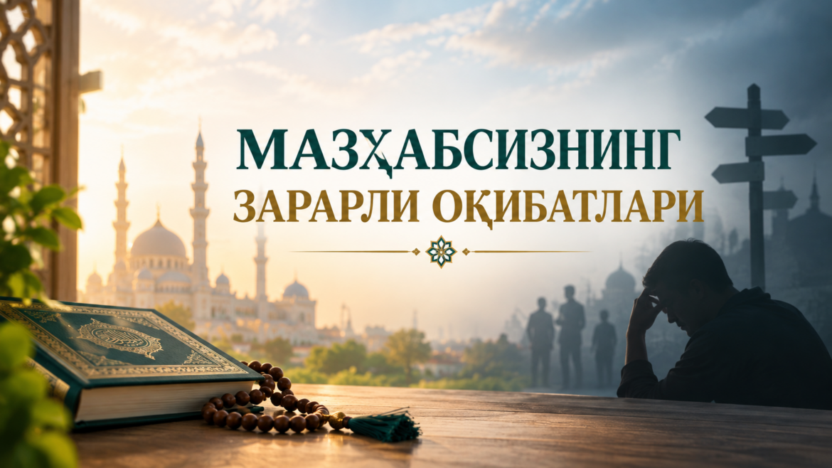МАЗҲАБСИЗНИНГ ЗАРАРЛИ ОҚИБАТЛАРИ