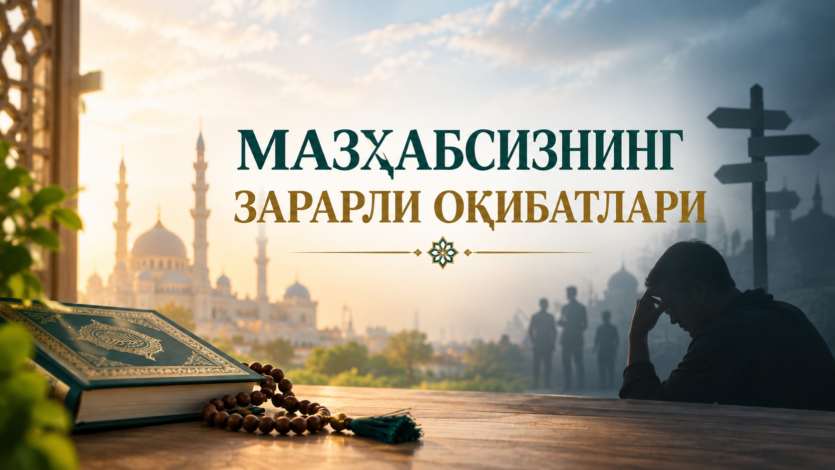 МАЗҲАБСИЗНИНГ ЗАРАРЛИ ОҚИБАТЛАРИ